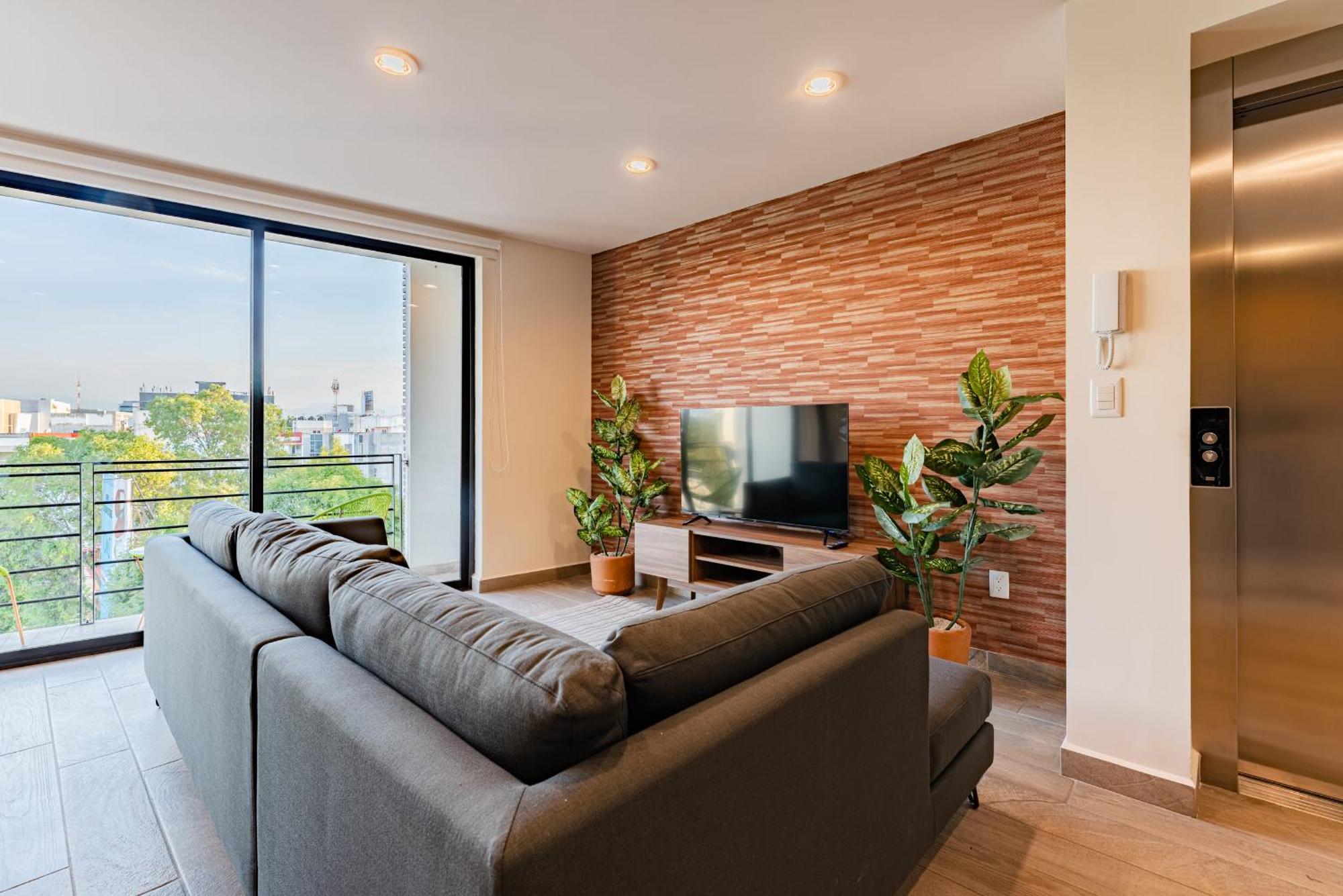 Roma Sur Apartments By Vh Mexico City Exteriör bild
