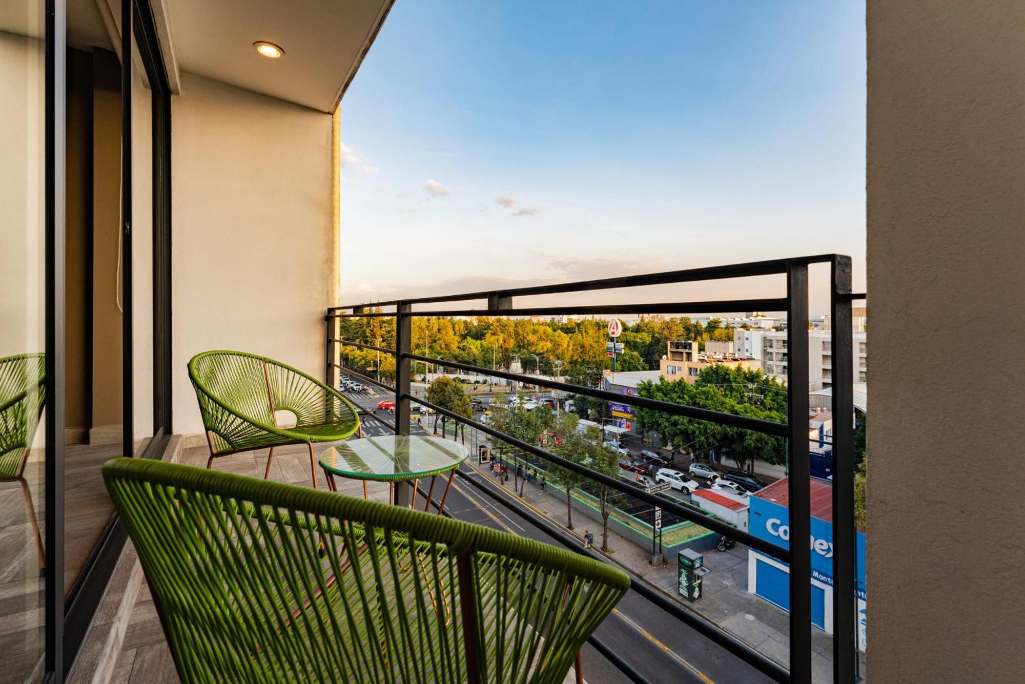 Roma Sur Apartments By Vh Mexico City Exteriör bild