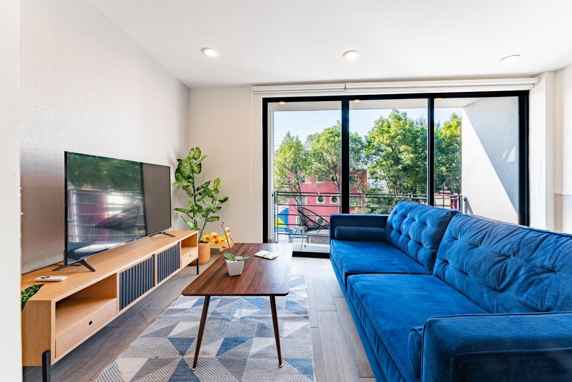 Roma Sur Apartments By Vh Mexico City Exteriör bild