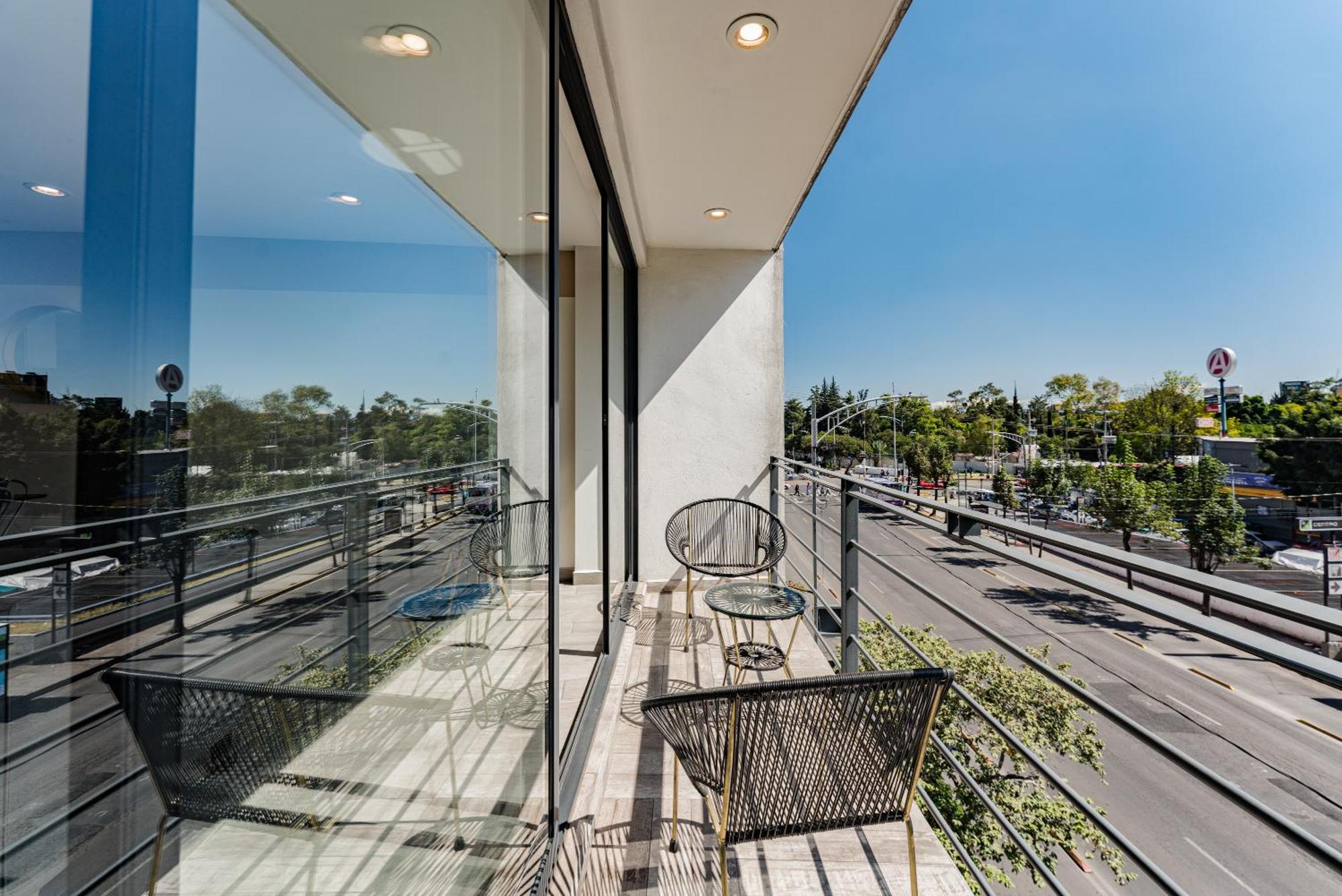 Roma Sur Apartments By Vh Mexico City Exteriör bild